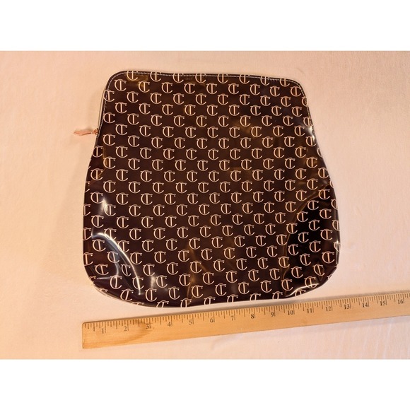 Charlotte Tilbury Darling Get Your Glow On Makeup Bag Pouch Cosmetic Travel XL - Picture 8 of 9